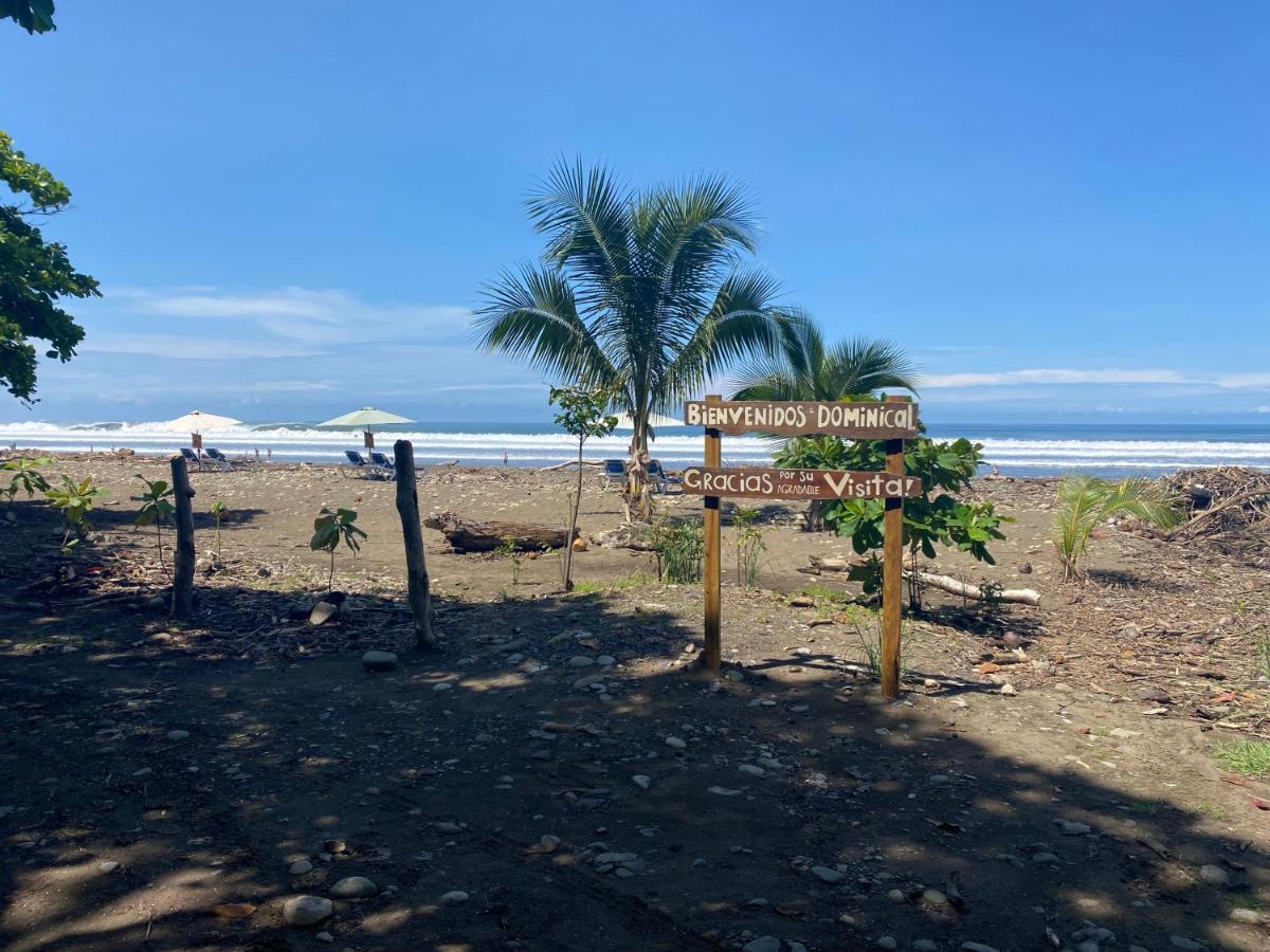 Boutique Rooms River Front At La Junta Dominical Bagian luar foto